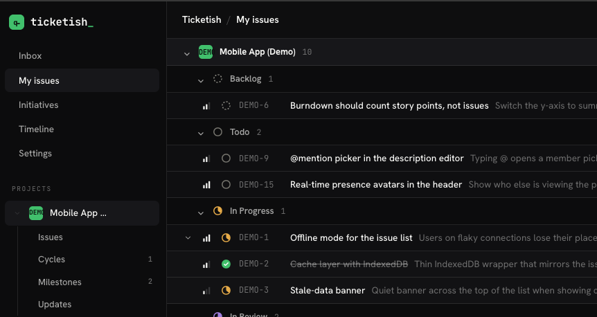 A whole new issue tracker you can update yourself